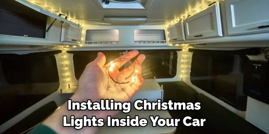 Installing Christmas Lights Inside Your Car