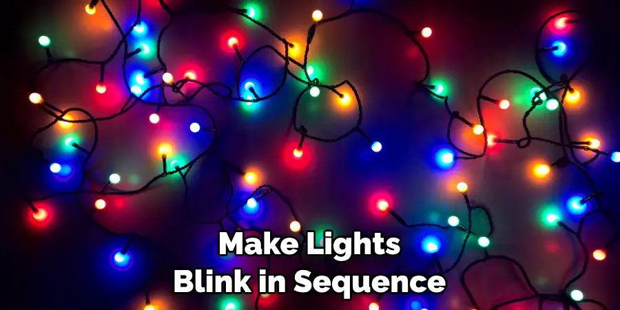 Make Lights Blink in Sequence