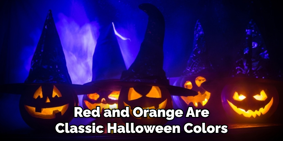 Red and Orange Are Classic Halloween Colors