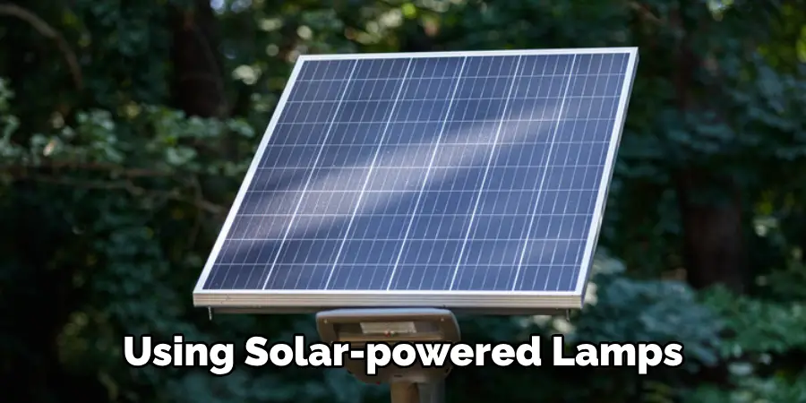 Using Solar-powered Lamps