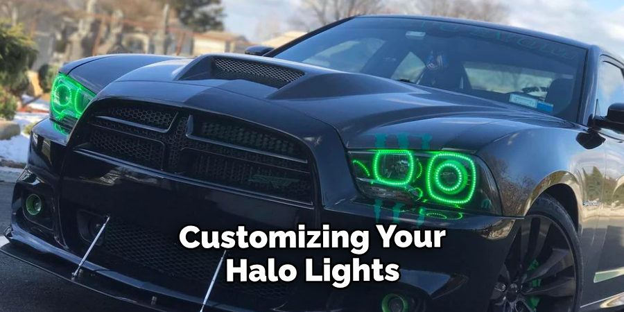 Customizing Your Halo Lights