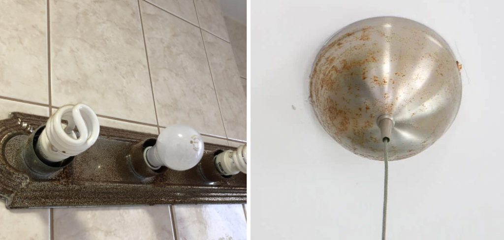 How to Remove Rust From Light Fixture