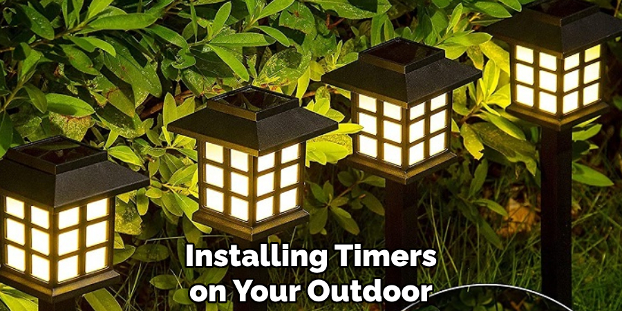 Installing Timers on Your Outdoor