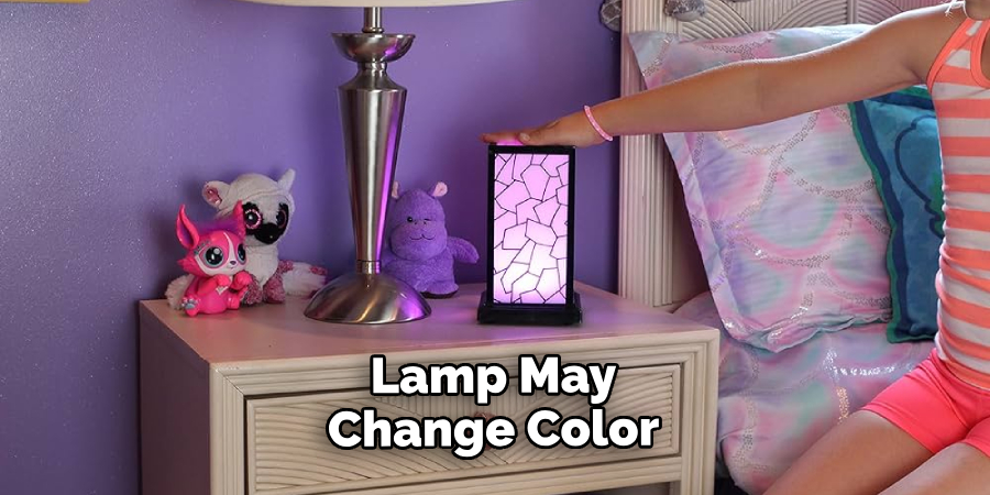 Lamp May Change Color