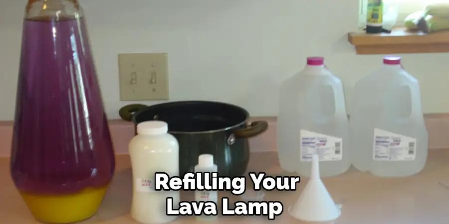  Refilling Your Lava Lamp