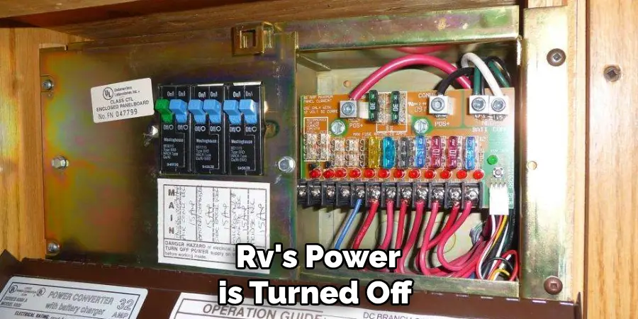 Rv's Power is Turned Off 