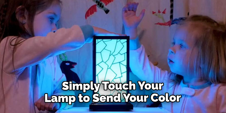 Simply Touch Your Lamp to Send Your Color
