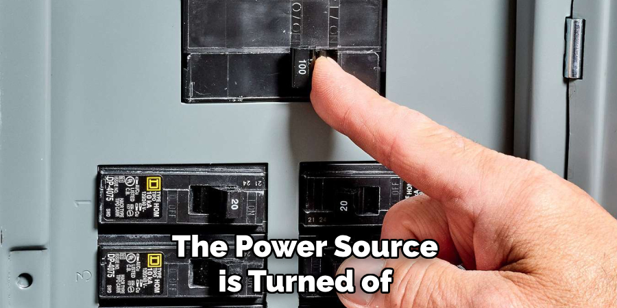 The Power Source is Turned of