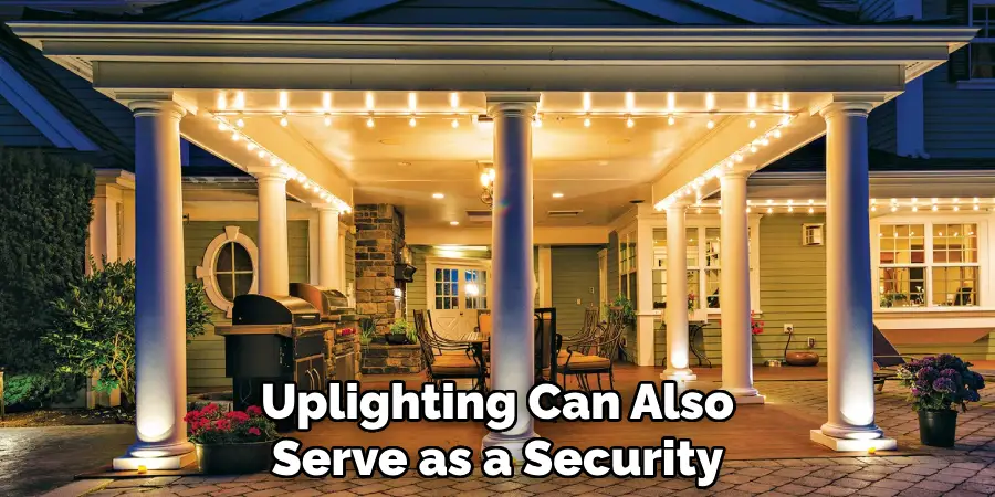 Uplighting Can Also Serve as a Security