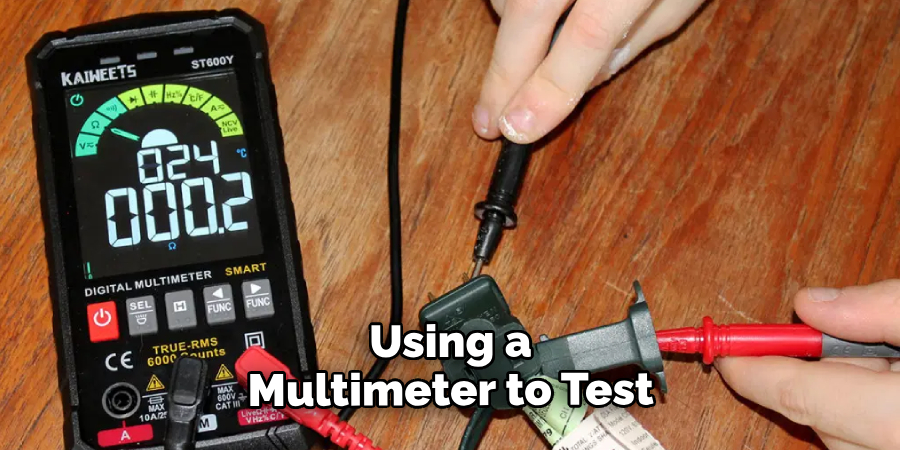 Using a Multimeter to Test