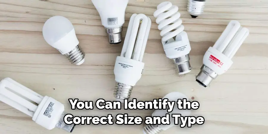 You Can Identify the Correct Size and Type