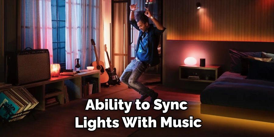 Ability to Sync Your Lights With Music