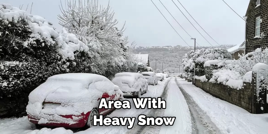 Area With Heavy Snow