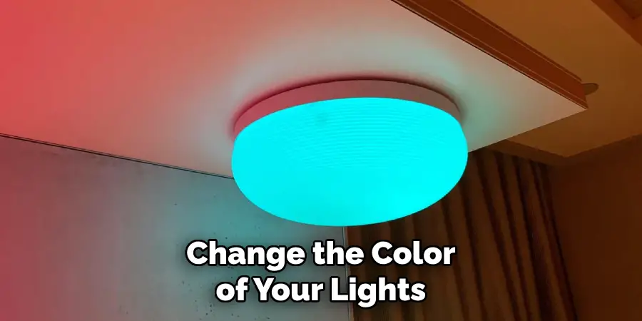 Change the Color of Your Lights