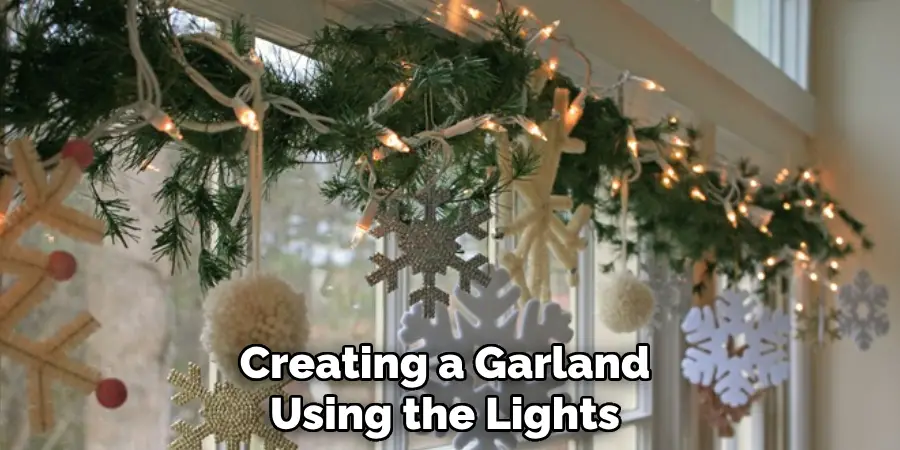Creating a Garland Using the Lights