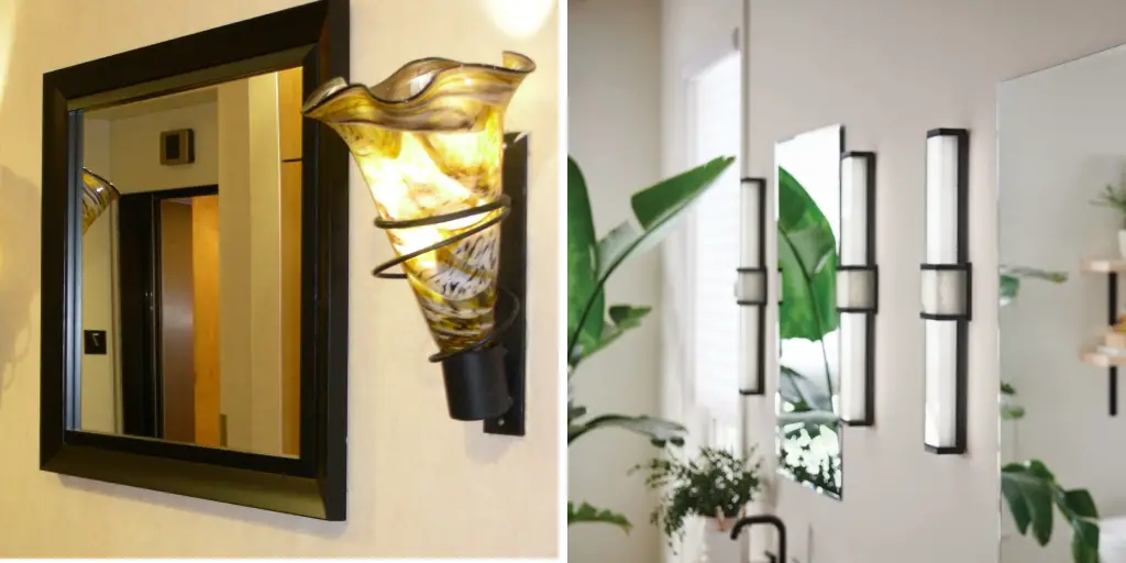 How to Hang Sconces Next to a Mirror