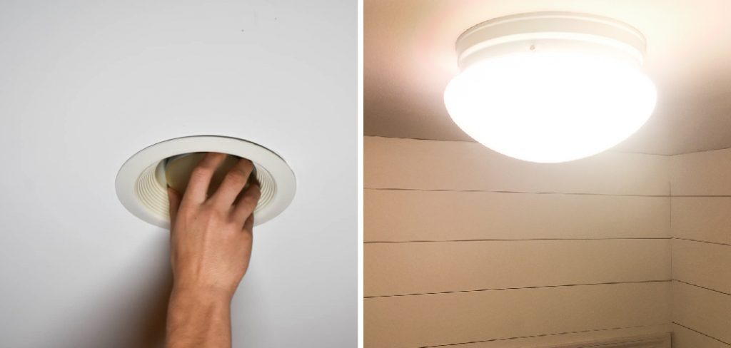 How to Remove Ceiling Light Housing