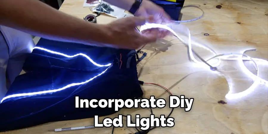  Incorporate Diy Led Lights Into Clothing