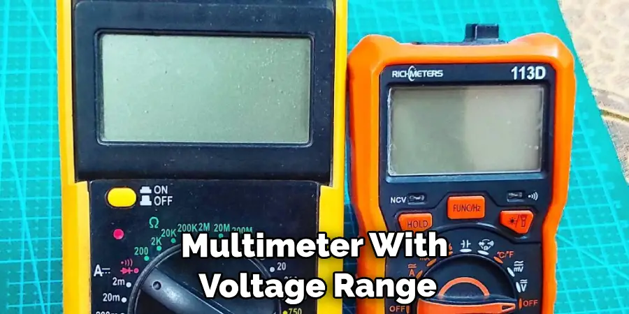 Multimeter With a Voltage Range