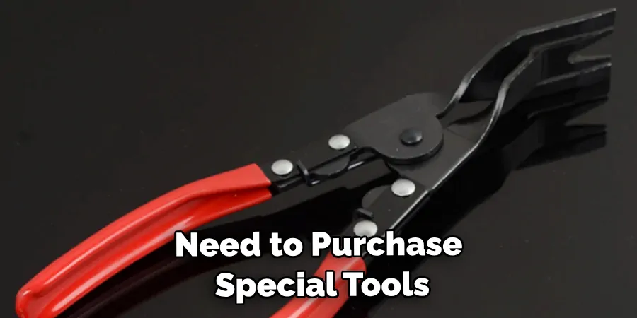 Need to Purchase Special Tools