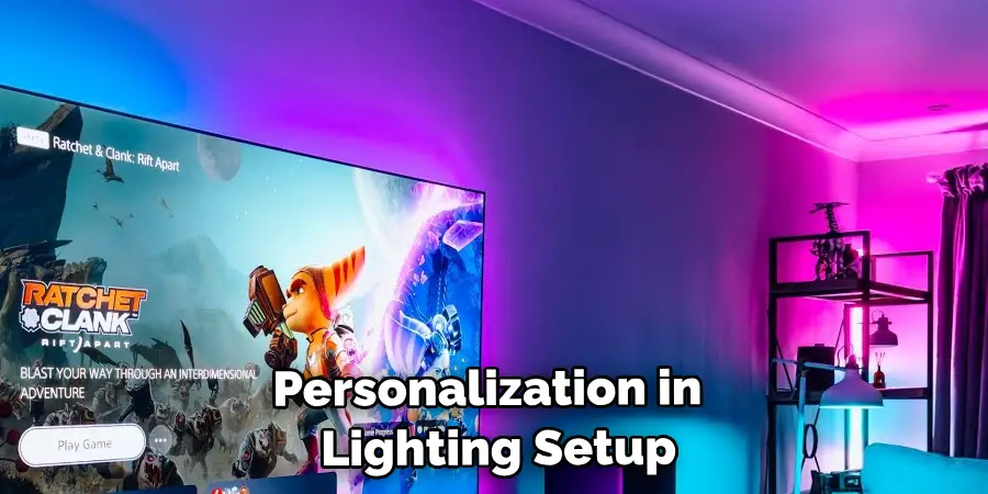 Personalization in Your Lighting Setup