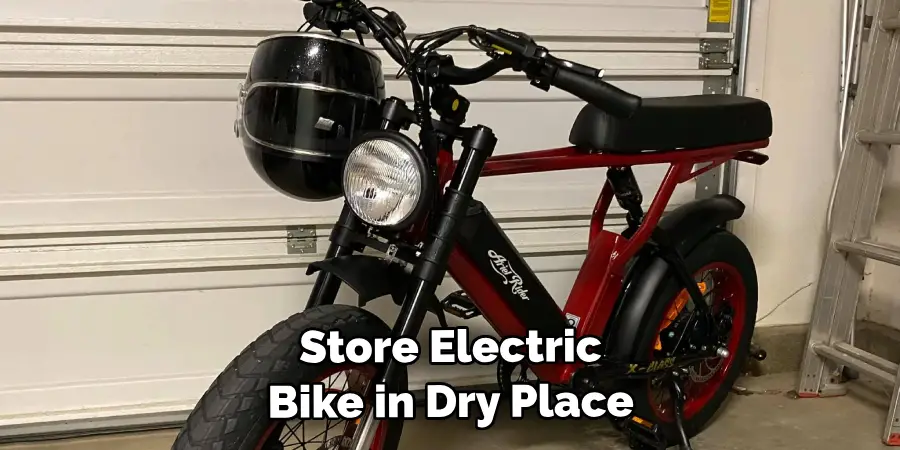  Store Your Electric Bike in a Dry, Cool Place