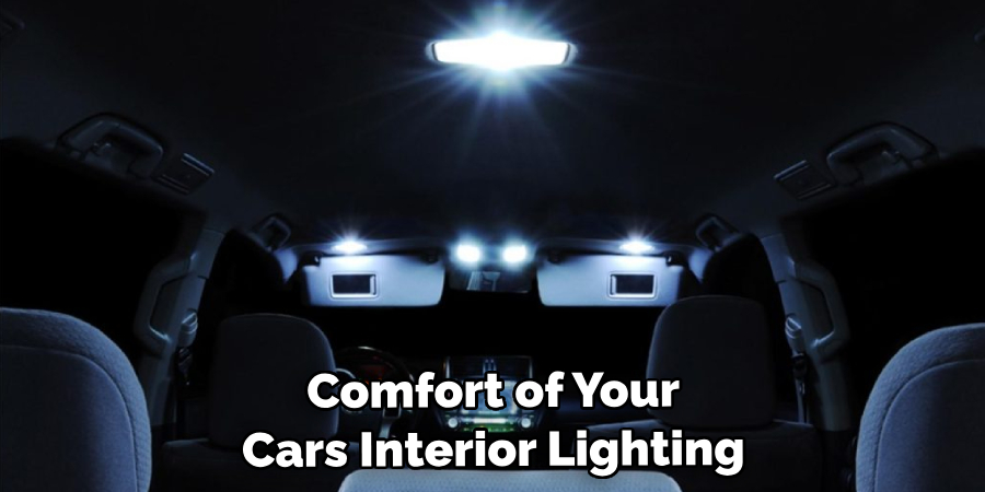 Comfort of Your Car's Interior Lighting
