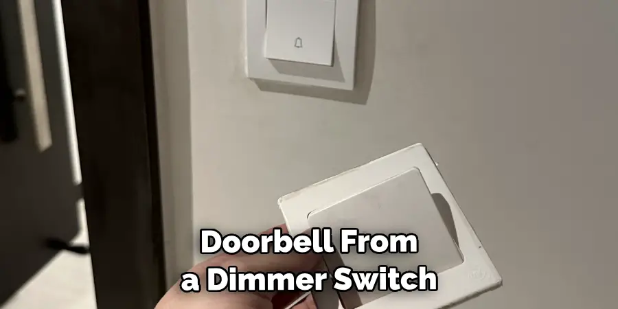  Doorbell From a Dimmer Switch