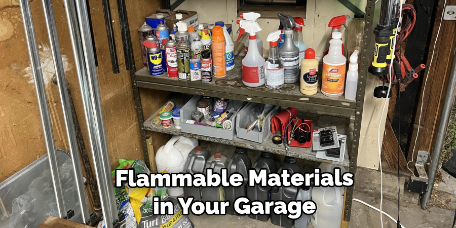  Flammable Materials in Your Garage