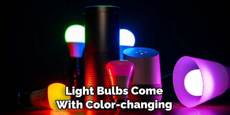 Light Bulbs Come With Color-changing 