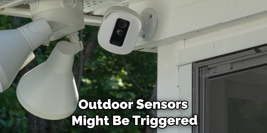 Outdoor Sensors Might Be Triggered