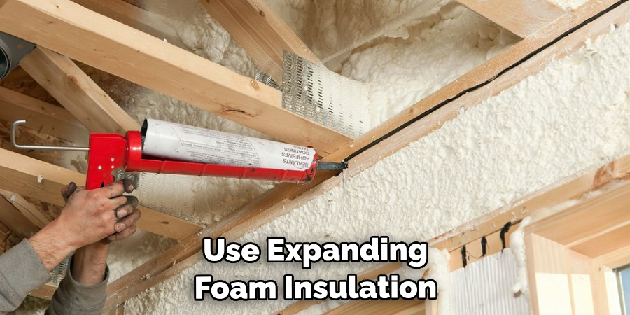 Recommended to Use Expanding Foam Insulation