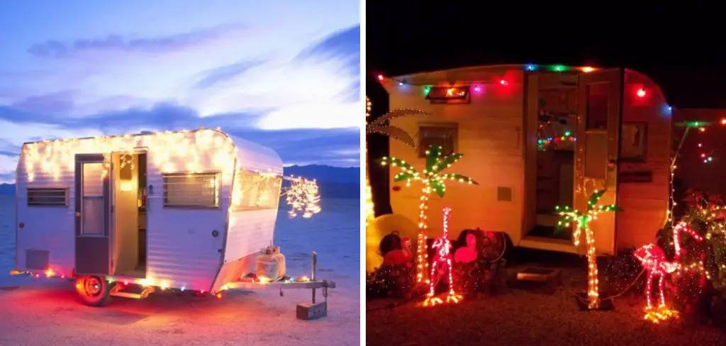 How to Hang Christmas Lights on a Mobile Home