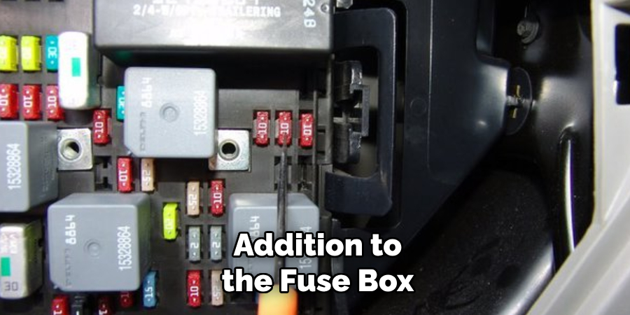 Addition to the Fuse Box