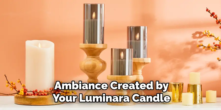 Ambiance Created by Your Luminara Candle