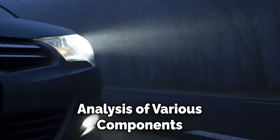 Analysis of Various Components