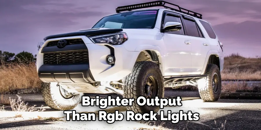 Brighter Output Than Rgb Rock Lights