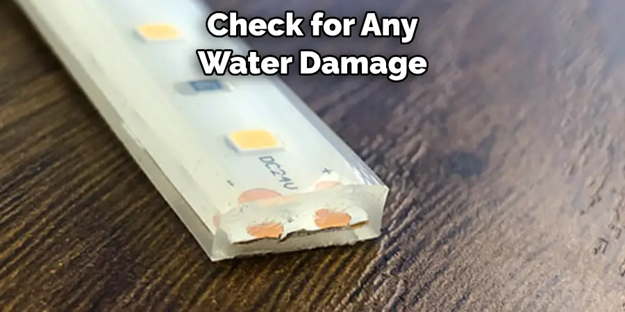 Check for Any Water Damage