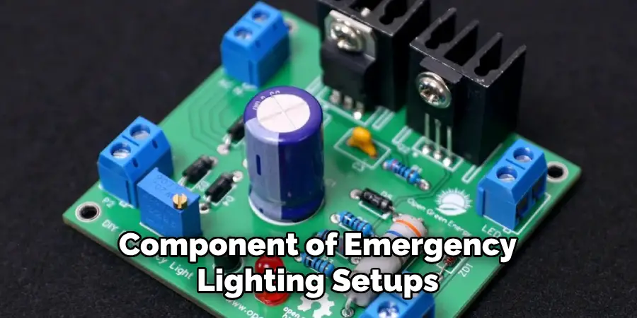 Component of Emergency Lighting Setups