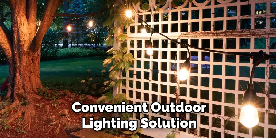 Convenient Outdoor Lighting Solution