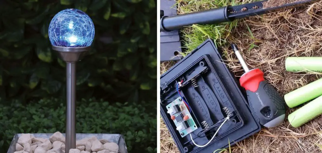 How to Change Battery in Crackle Solar Light
