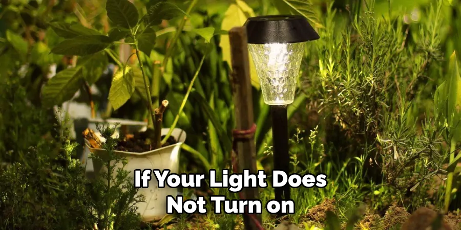 If Your Light Does Not Turn on