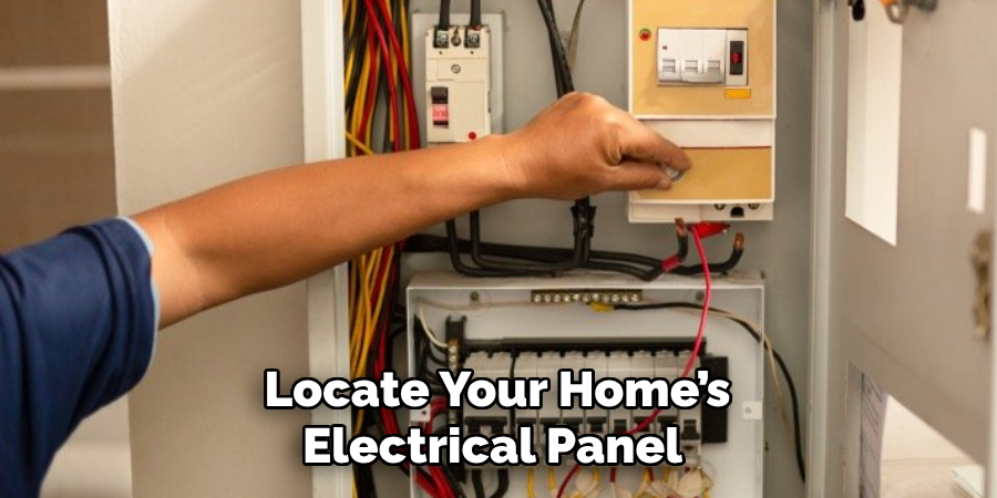 Locate Your Home’s Electrical Panel 