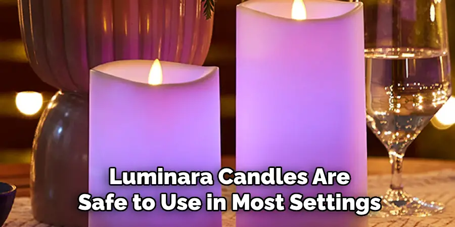 Luminara Candles Are Safe to Use in Most Settings