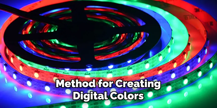 Method for Creating Digital Colors