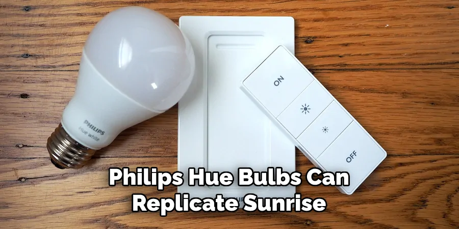 Philips Hue Bulbs Can Replicate Sunrise