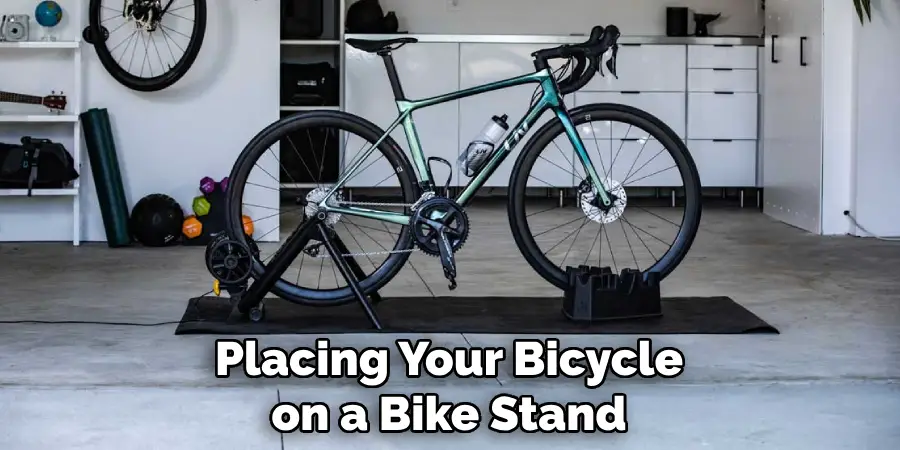 Placing Your Bicycle on a Bike Stand