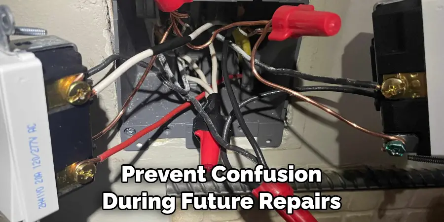 Prevent Confusion During Future Repairs