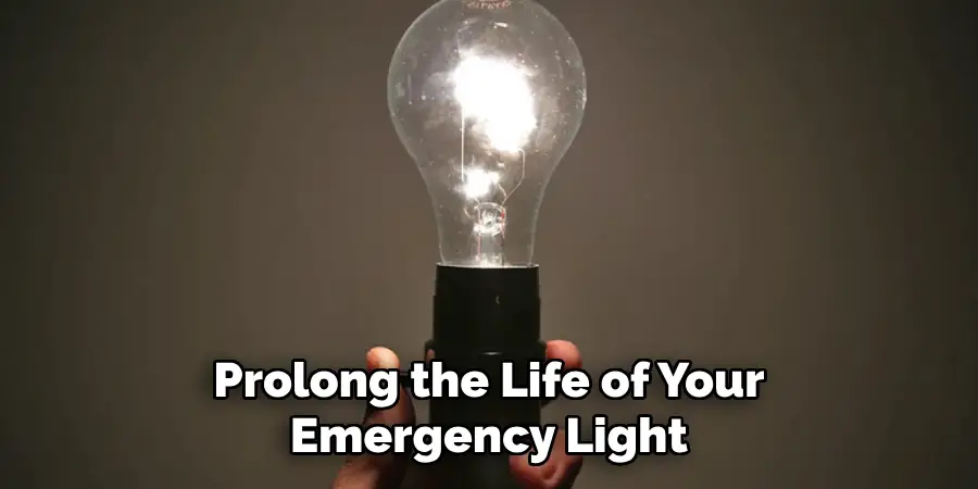 Prolong the Life of Your Emergency Light