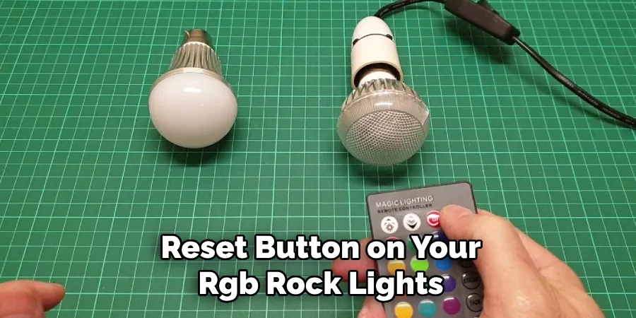 Reset Button on Your Rgb Rock Lights